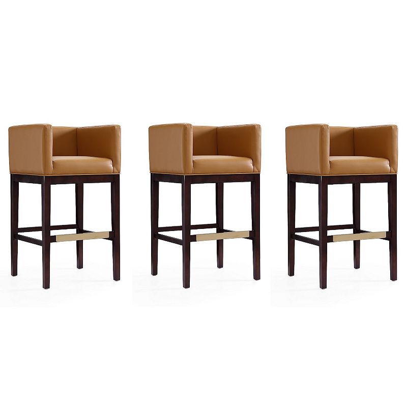 MANHATTAN COMFORT Kingsley Bar Stool 3-piece Set