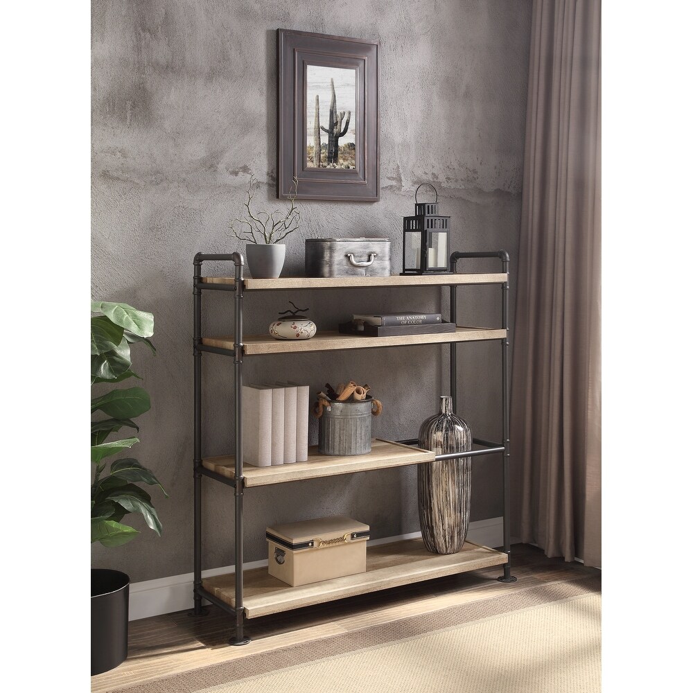 4 Tier Brantley Bookshelf  48''L*16''W*49''H  68LBS