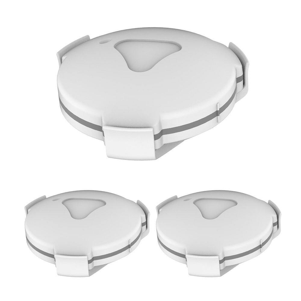 Feit Electric Battery-Powered Smart Home Wi-Fi Connected Wireless Water Sensor No Hub Required (3-Pack) H2OWIFI3