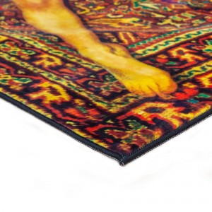 Rectangular Rug - Lady on Carpet