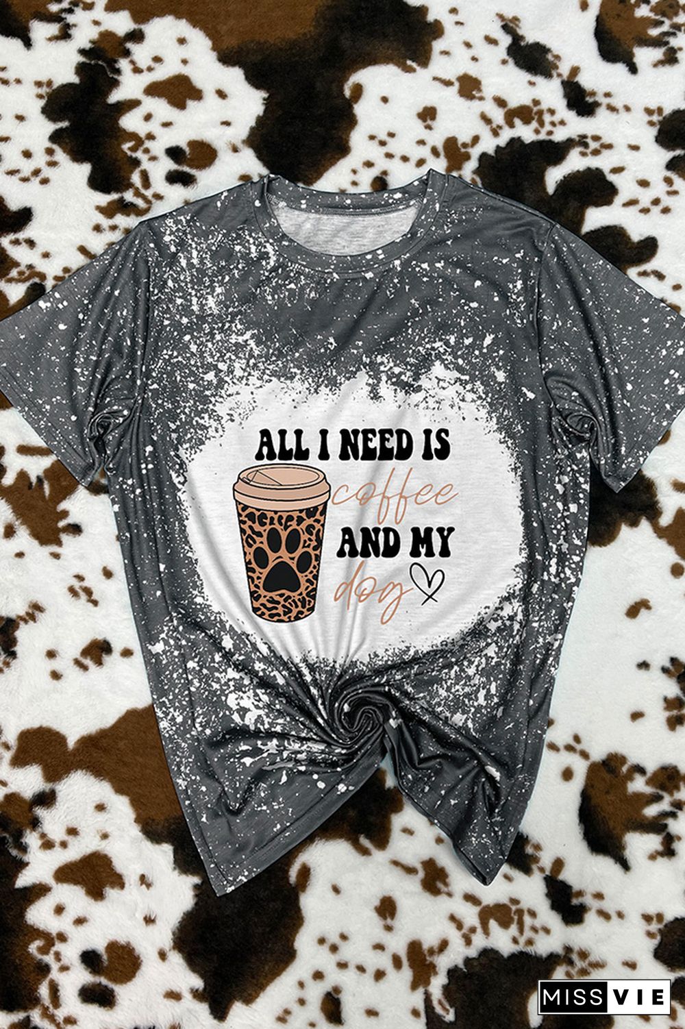 Coffee And My Dog Graphic Tee