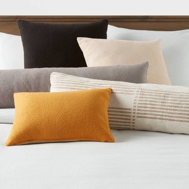 Euro Boucle Colorblock Decorative Pillow