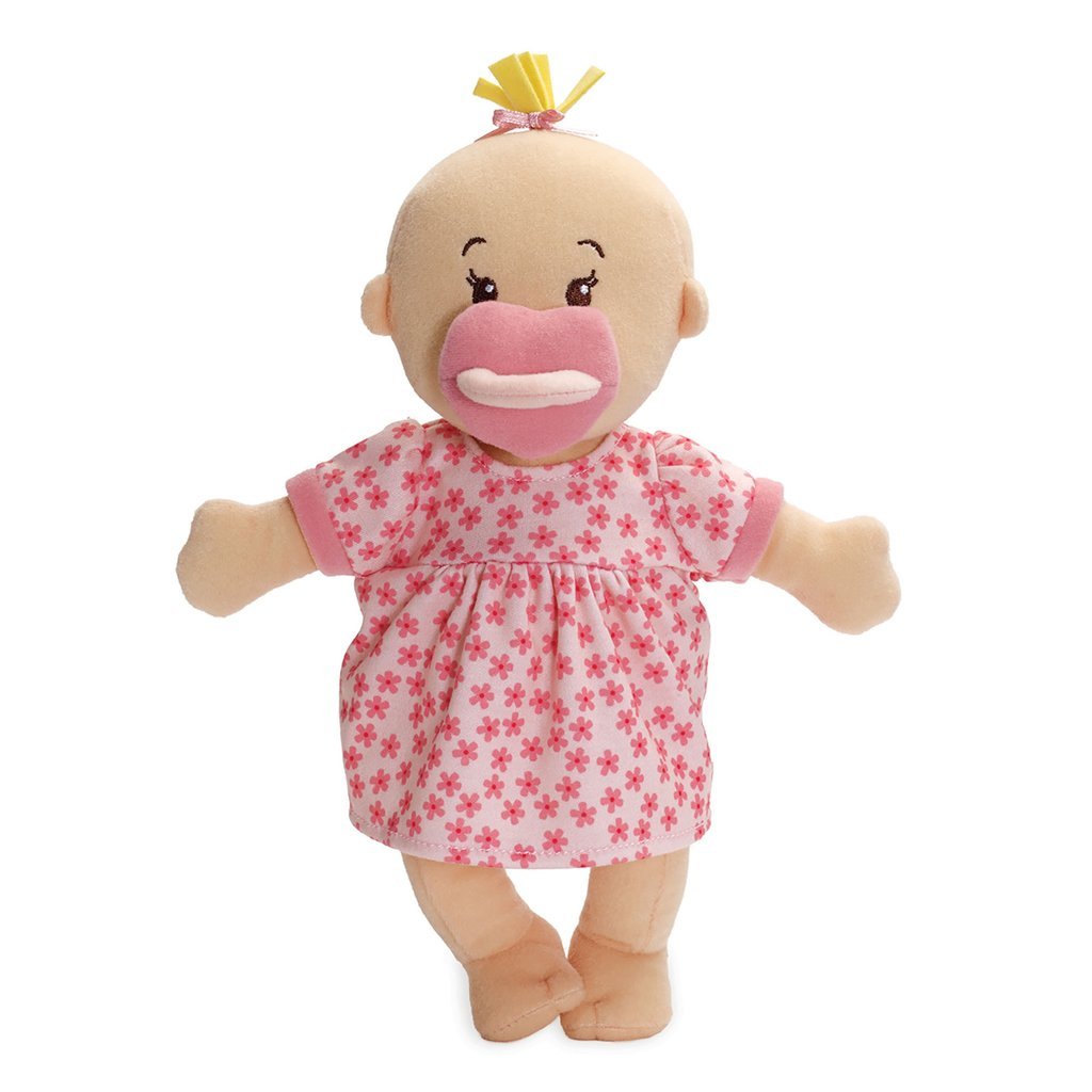 Wee Baby Stella Doll - Peach with Blond Hair by Manhattan Toy