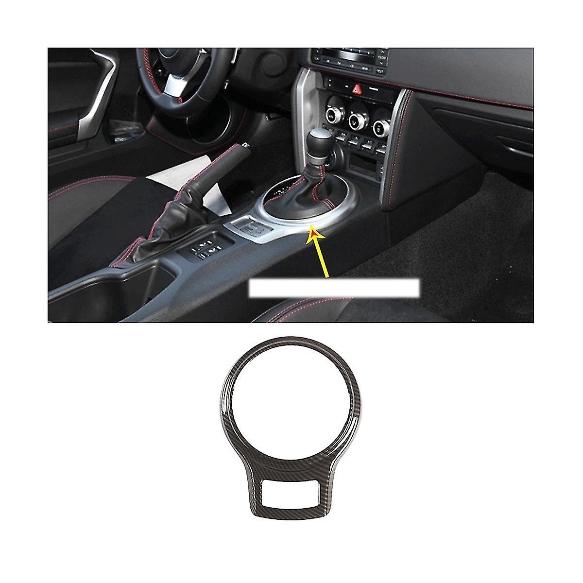 Car Central Control Gear Interior Stickers For 2012-2020 86 Brz Fr-s Carbon Fibre Gearshift