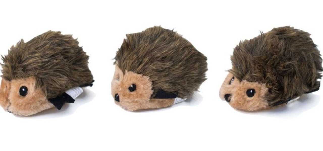 Zippy Paws Miniz Hedgehogs Plush Dog Toy， 3 Pack