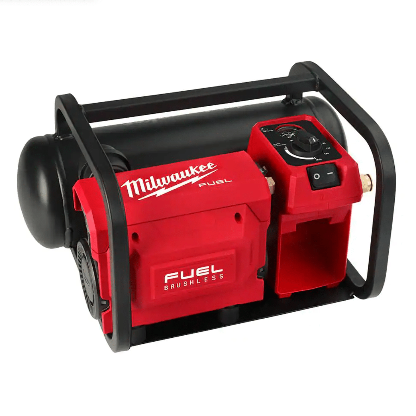 Milwaukee M18 Fuel 18-Volt Lithium-Ion Brushless Cordless 2 Gal. Electric Compact Quiet Compressor， Tool-Only (2840-20)