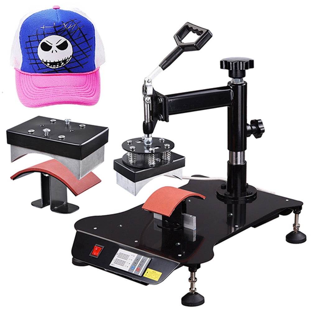 Yescom Digital Heat Press Sublimation Transfer Machine 6in1 15x15 Black