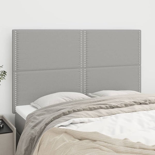 vidaXL Headboard Light Gray 39.4