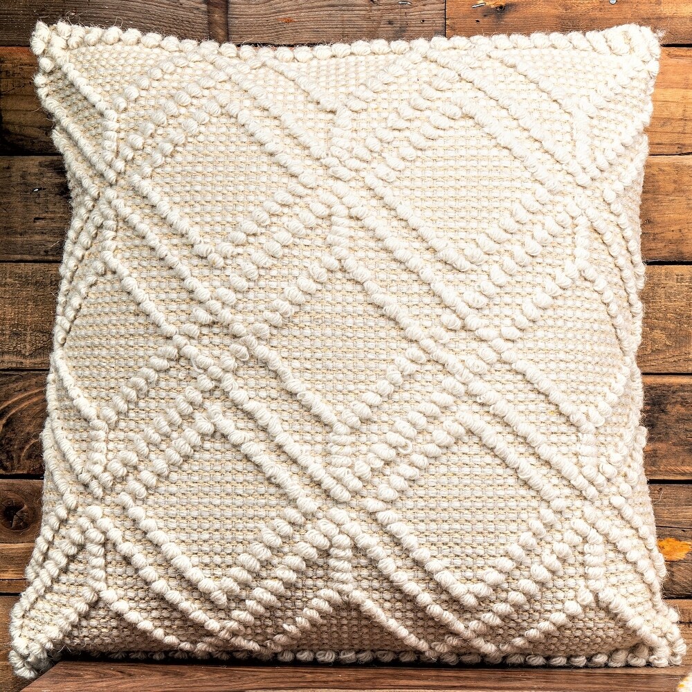 Loominaire Handmade Throw Pillow \