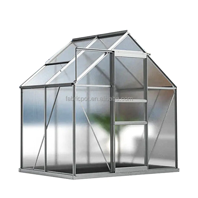 custom outdoor polycarbonate mini plastic garden greenhouse waterproof walk in greenhouses