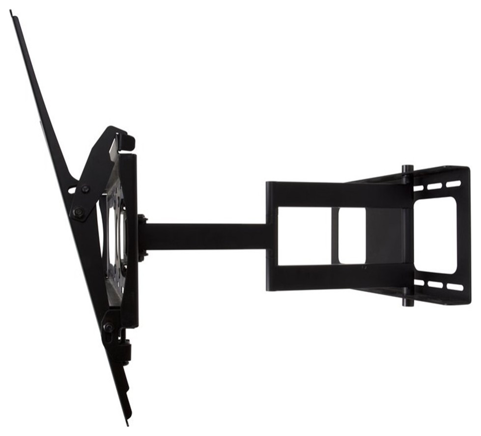 Swift Mount Steel Multi Position TV Wall Mount for 37 quotto 80 quotTVs   Black   Contemporary   Entertainment Centers And Tv Stands   by Homesquare  Houzz