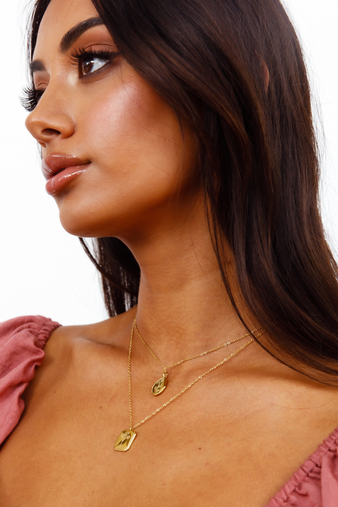 18K Gold Plated Cute Thorns Necklace