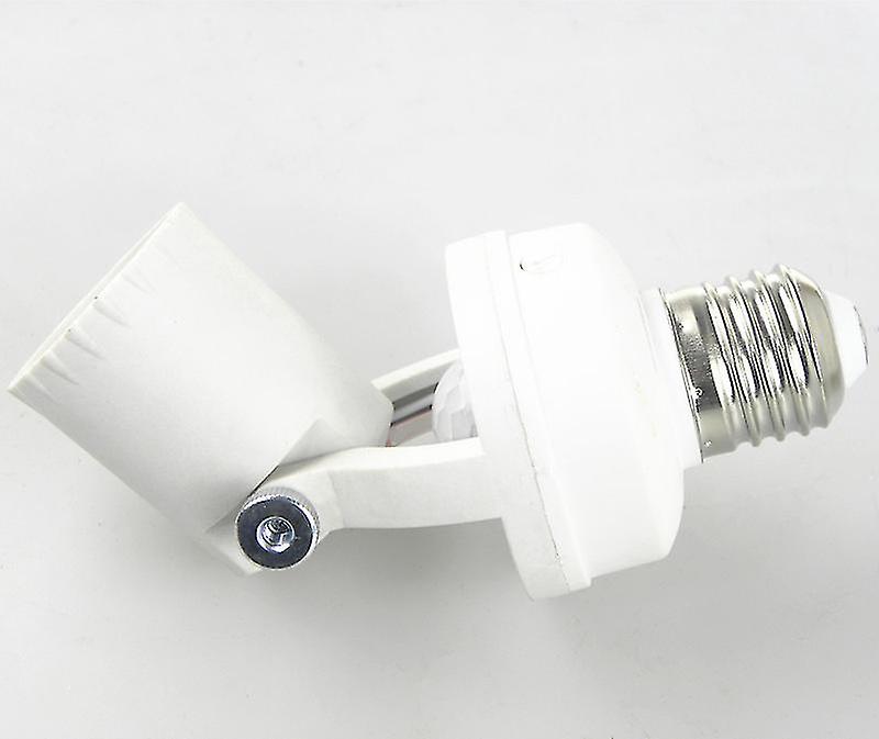 Motion Sensor Light Socket， E27 Screw Bulb Adapter(dimmable)