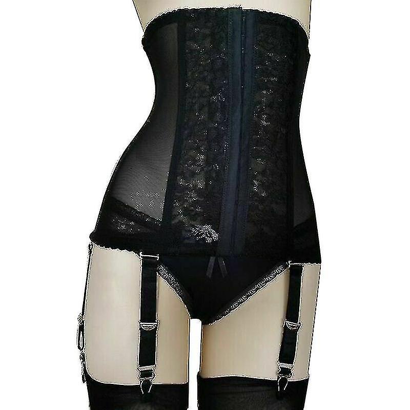 Women's High-waist Firm Shaping Waist Removable Garter Belt Lady Clothing Gift