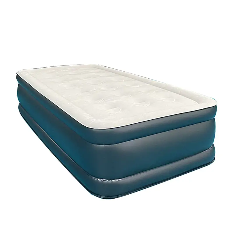 Custom Size Inflatable Mattress inflatable double mattress inflatable air bed mattress with built in pump for Outdoor camping