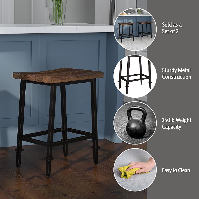 Hillsdale Furniture Trevino Counter Height Stool Set