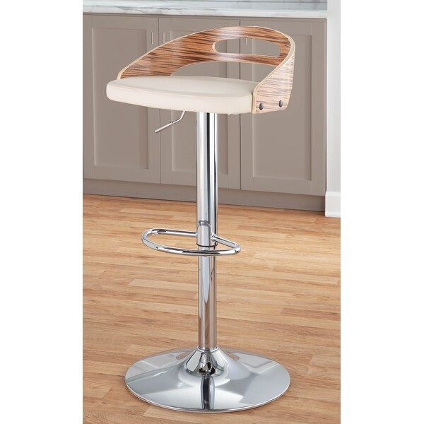 Carson Carrington Simon Adjustable Bar Stool (Set of 2)