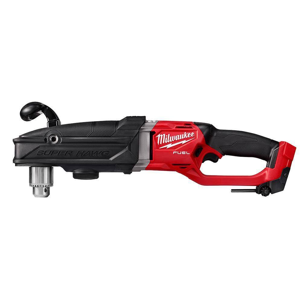 MW M18 FUEL 18V Lithium-Ion Brushless Cordless GEN 2 SUPER HAWG 12 in. Right Angle Drill (Tool-Only) 2809-20