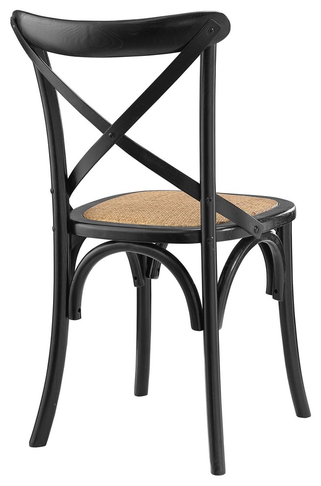 Gear Dining Side Chair Set of 4  Black   Tropical   Dining Chairs   by PATIOS ON FLEEK  Houzz