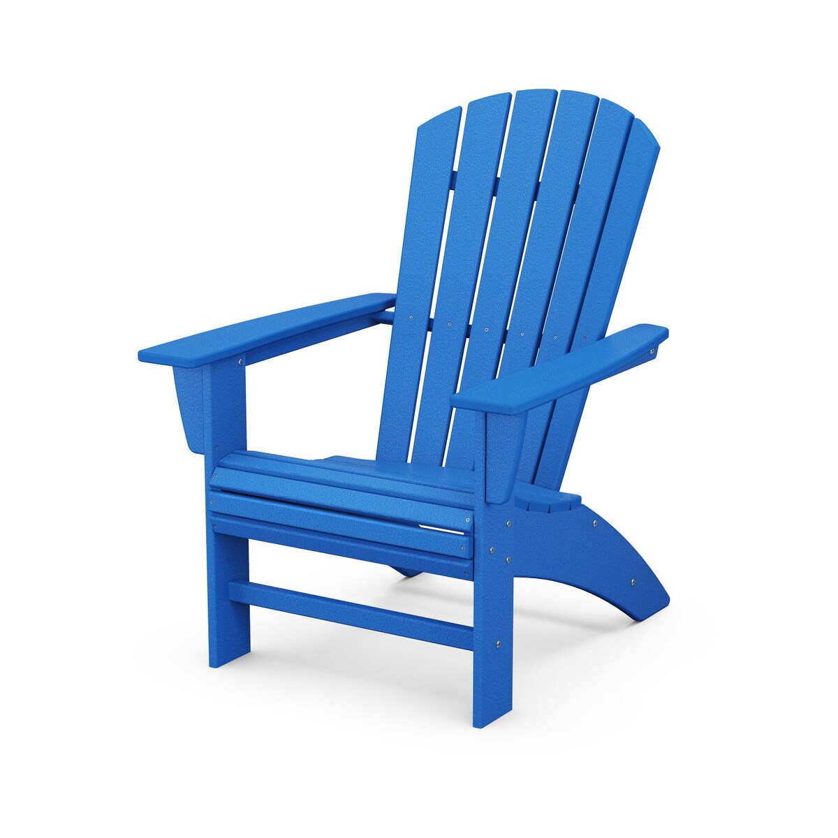 POLYWOOD Nautical 3-Piece Curveback Adirondack Set