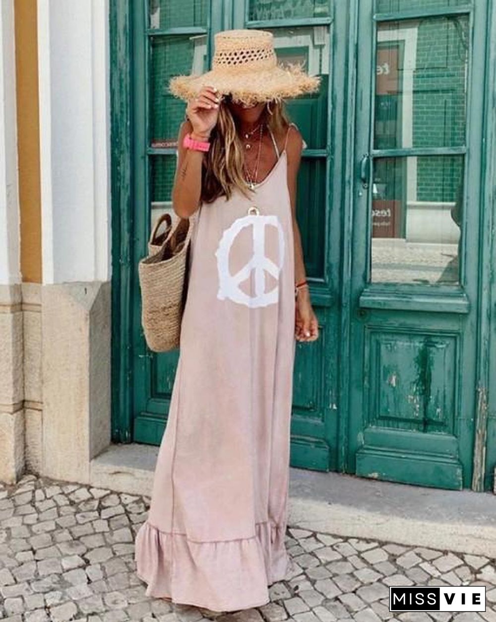 Summer Sleeveless Maxi Dress