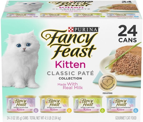 Fancy Feast Tender Feast Variety Pack Canned Kitten Food