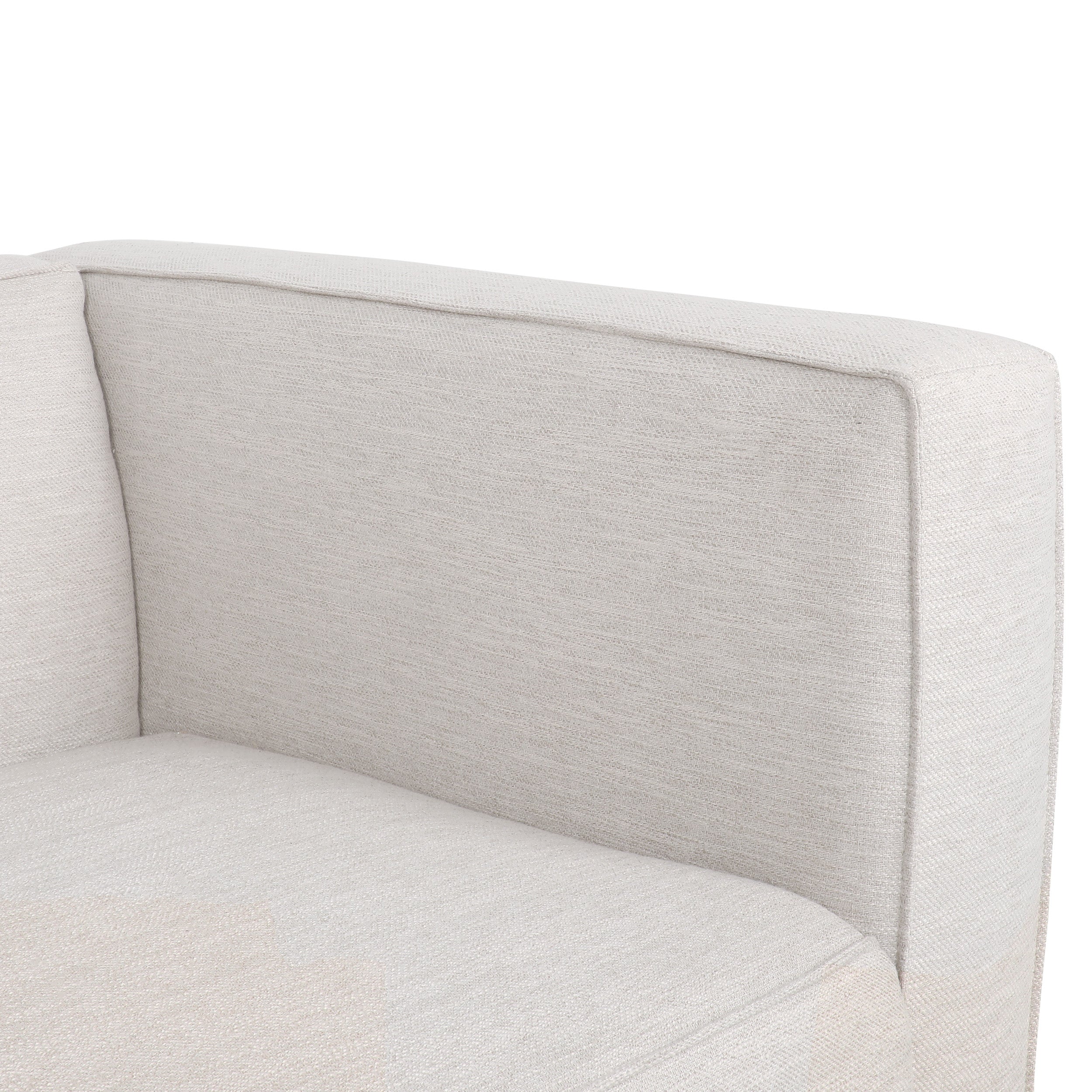 Pamsha Contemporary Fabric Upholstered Loveseat