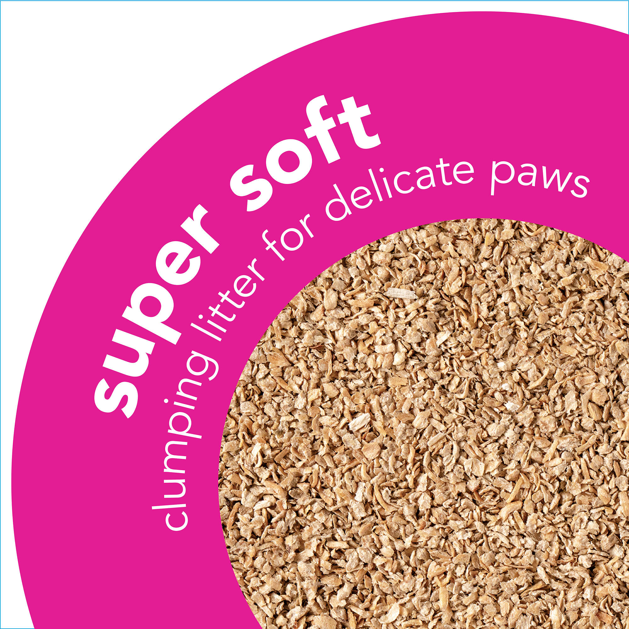 OKOCAT Super Soft Clumping Wood for Delicate Paws Cat Litter， 16.7 lbs.