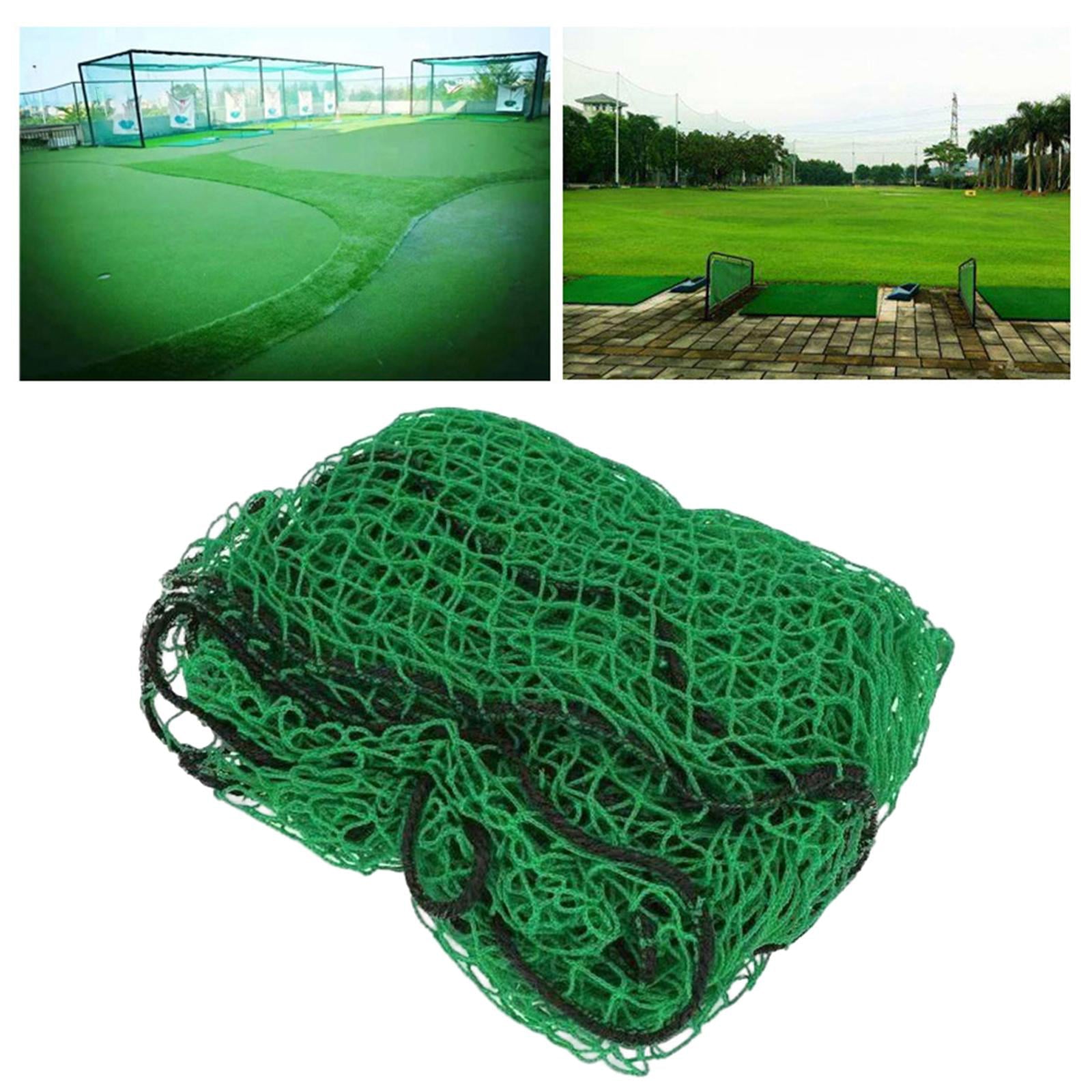 Golf Practice Barrier Border Net Golf Ball Hitting Netting for Backyard， Green ，