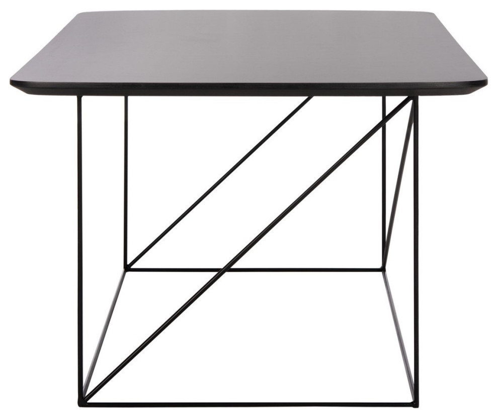 Lyla Rectangle Coffee Table Grey/ Black   Industrial   Coffee Tables   by Virgil Stanis Design  Houzz