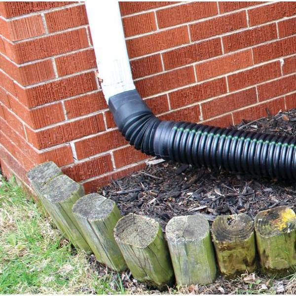 Advanced Drainage Systems 4 in. x 100 ft. Singlewall Solid Drain Pipe 04510100