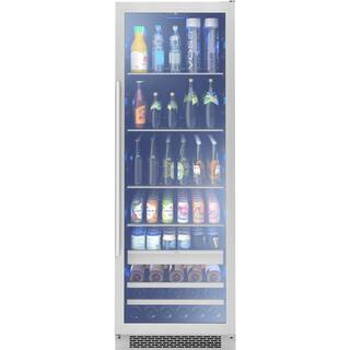 Zephyr Presrv 24 in. 19-Bottle Wine and 266-Can Single Zone Full Size Beverage Cooler PRB24F01AG