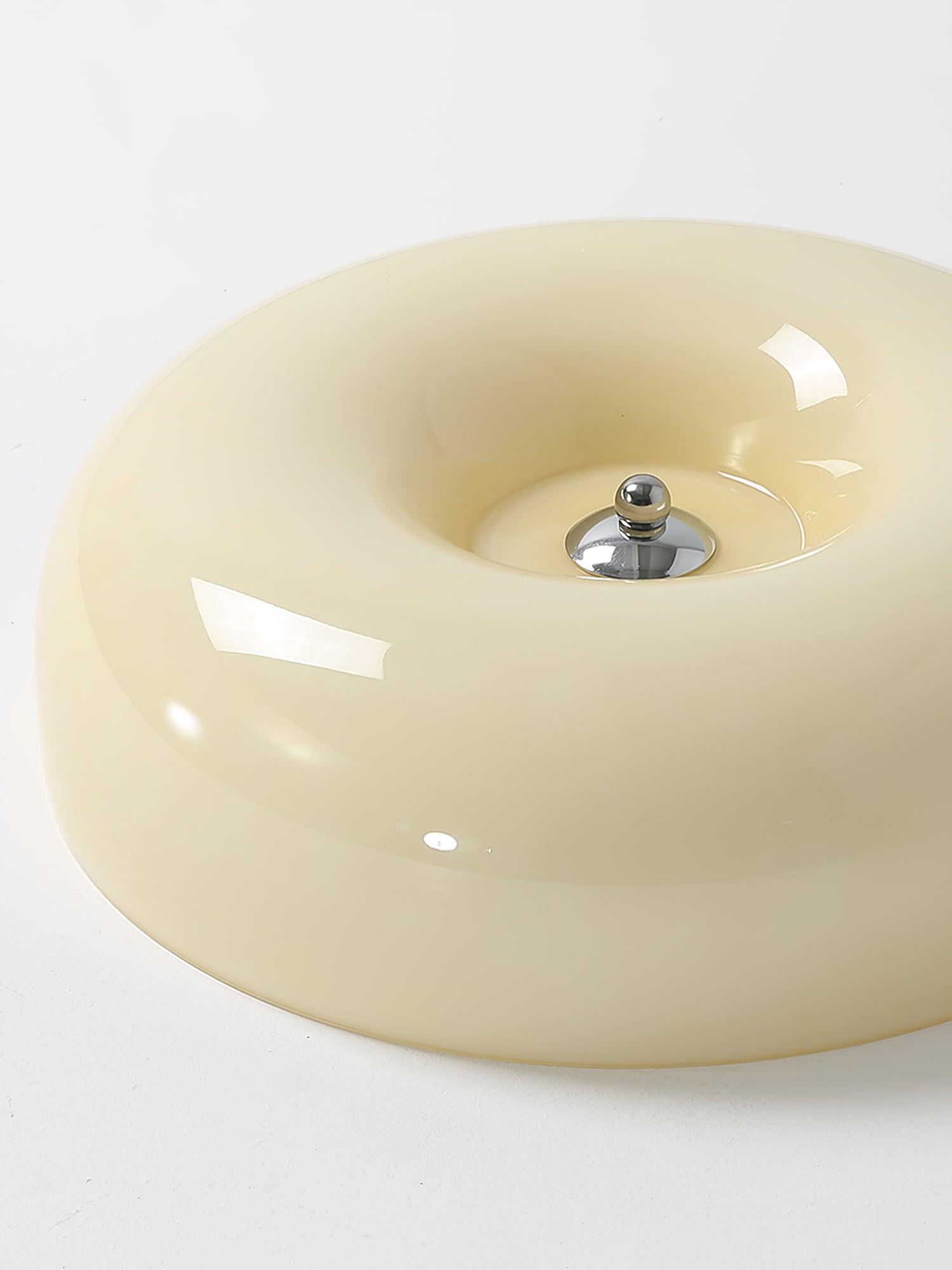 Cream Pudding Ceiling Lamp