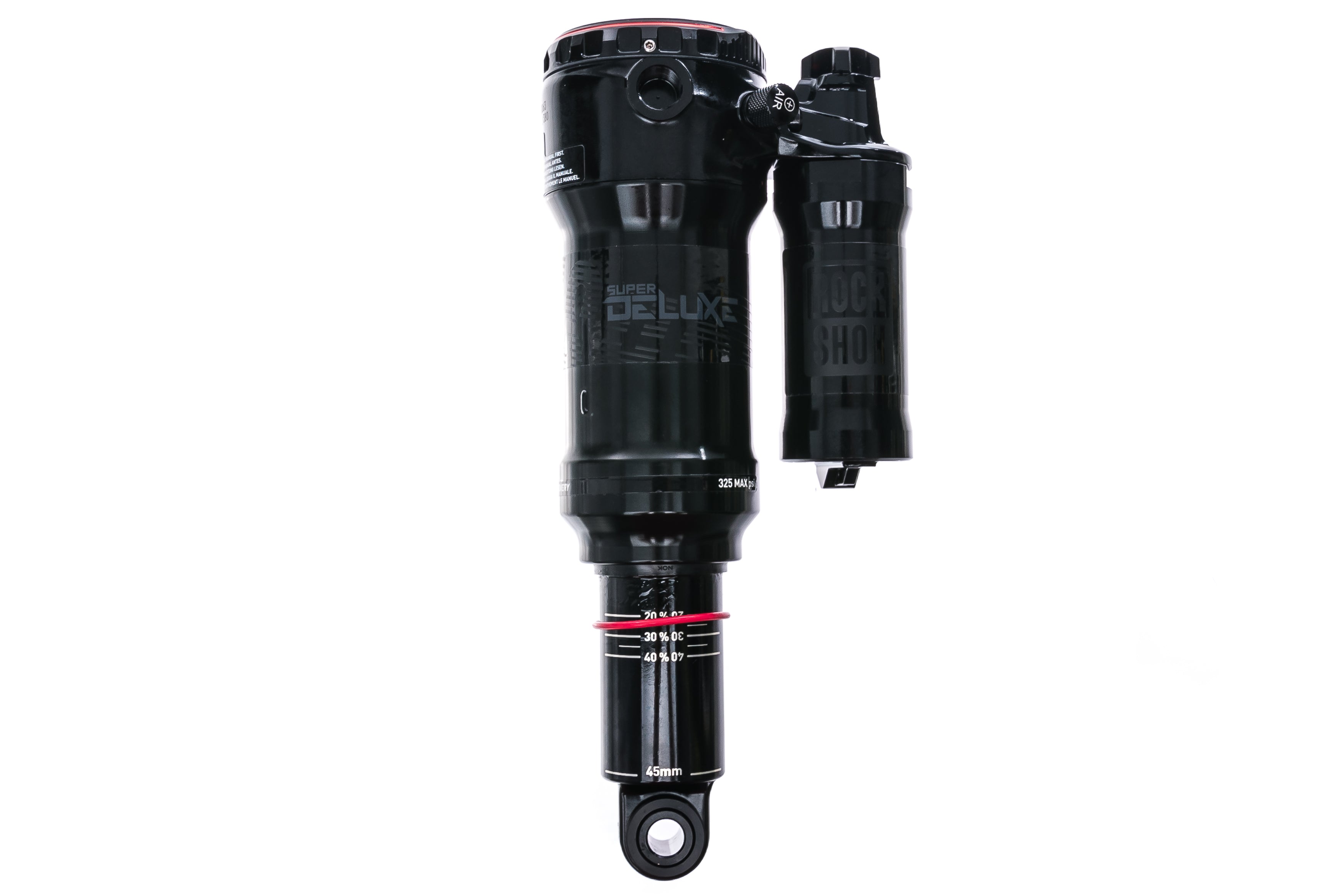 2018 RockShox Super Deluxe RCT Trunnion Black Trunnion Rear Air Shock 165 x 45mm