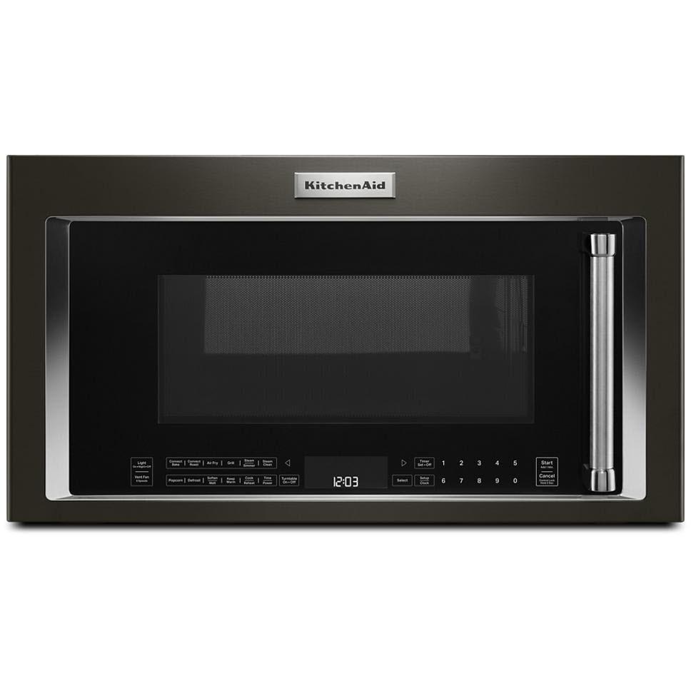 KitchenAid 1.9 cu. ft. Over-the-Range Microwave Oven with Air Fry YKMHC319LBS