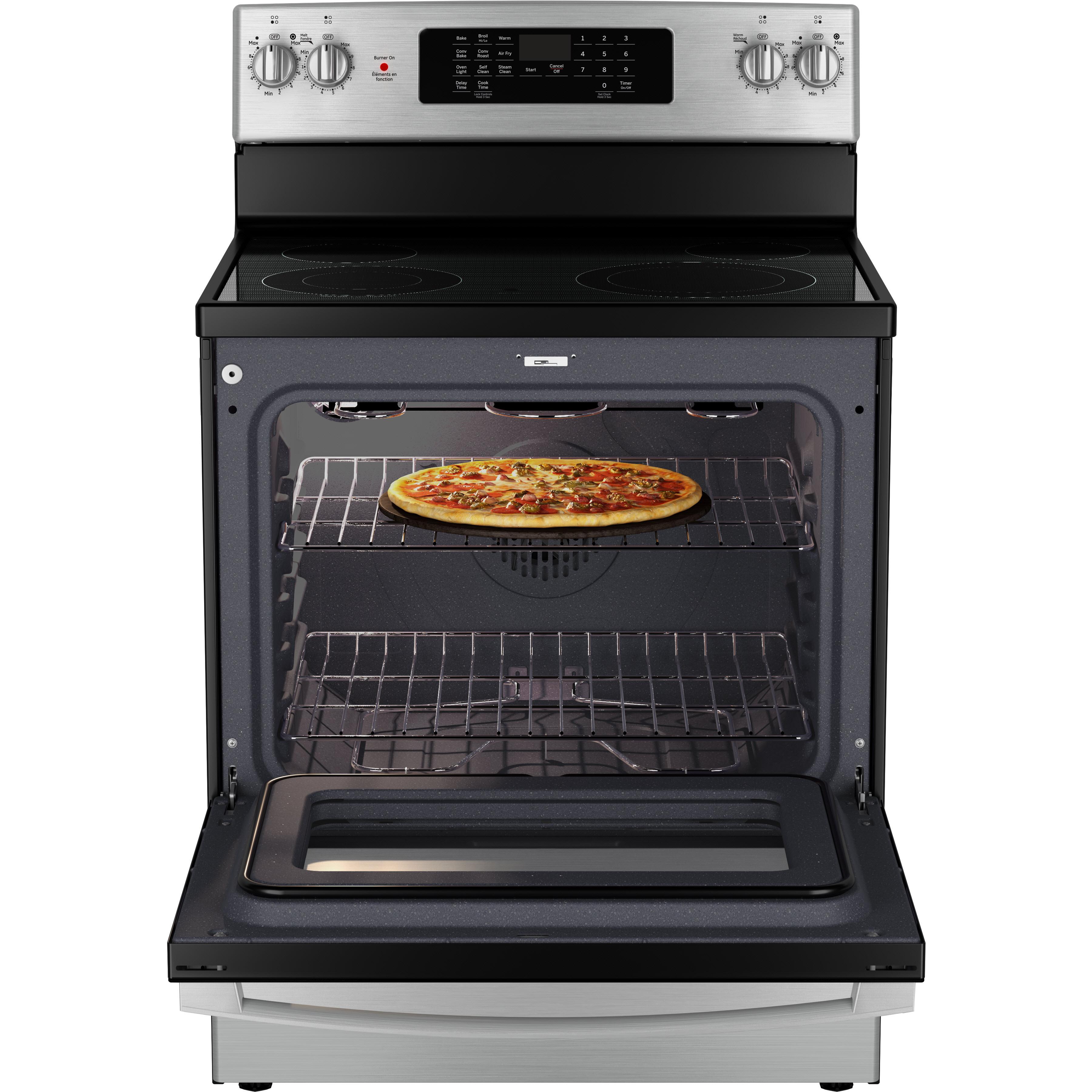 GE 30-inch Freestanding Electric Range JCB830STSS