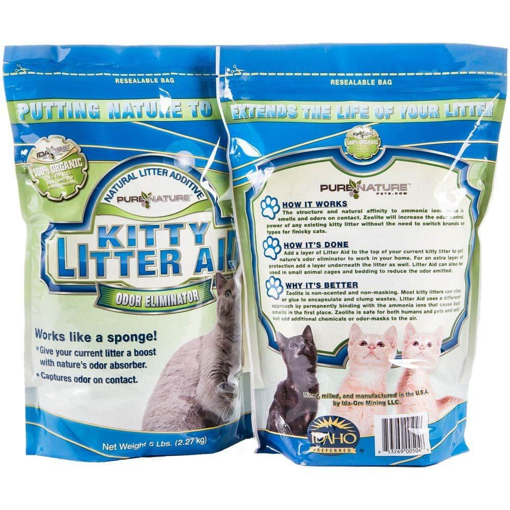 Pure Nature Pets 5 lb. Zeolite All-Natural Cat Litter Additive LA005046