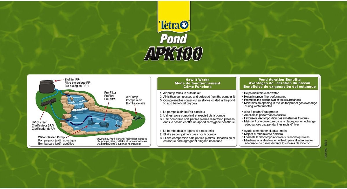 Tetra Pond Air Pump Kit