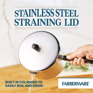 Farberware Classic Series 3 qt. Stainless Steel Sauce Pan with Lid 70754