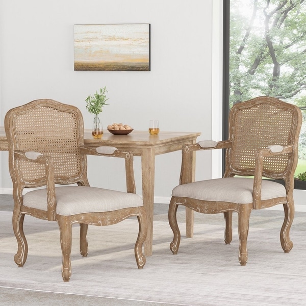 Corral French Fabric Dining Chair， Set of 4