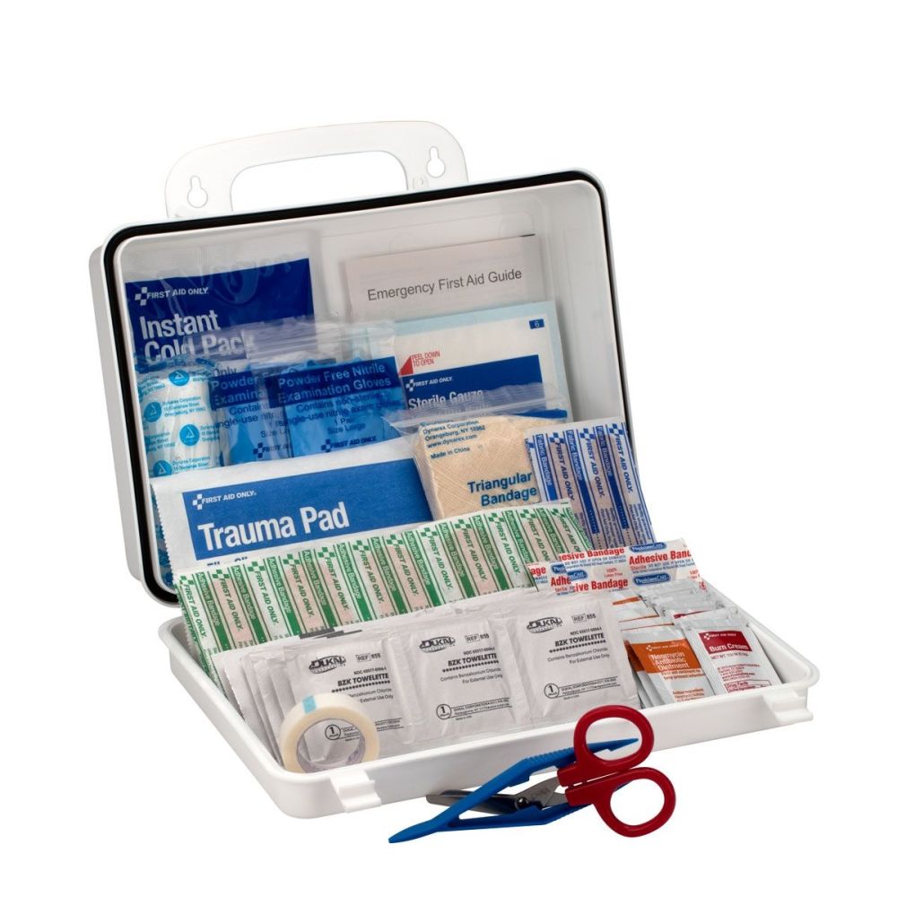 First Aid Only 25 Person Plastic Case Contractor First Aid Kit