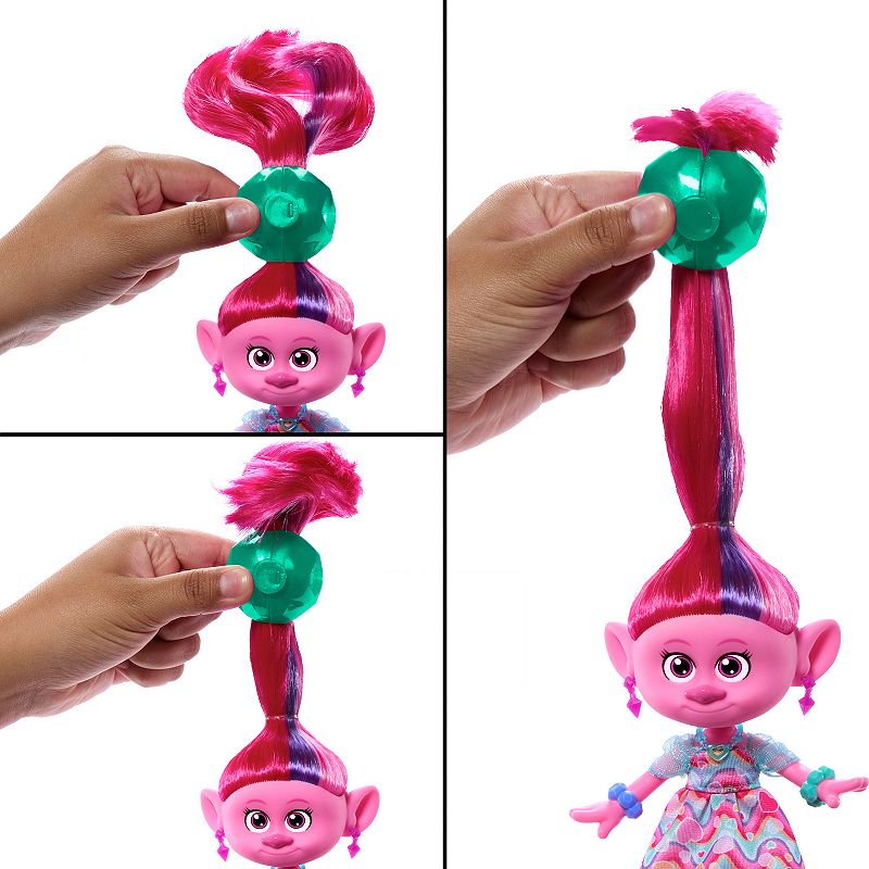 DreamWorks Trolls Band Together Hairsational Queen Poppy Fashion Doll