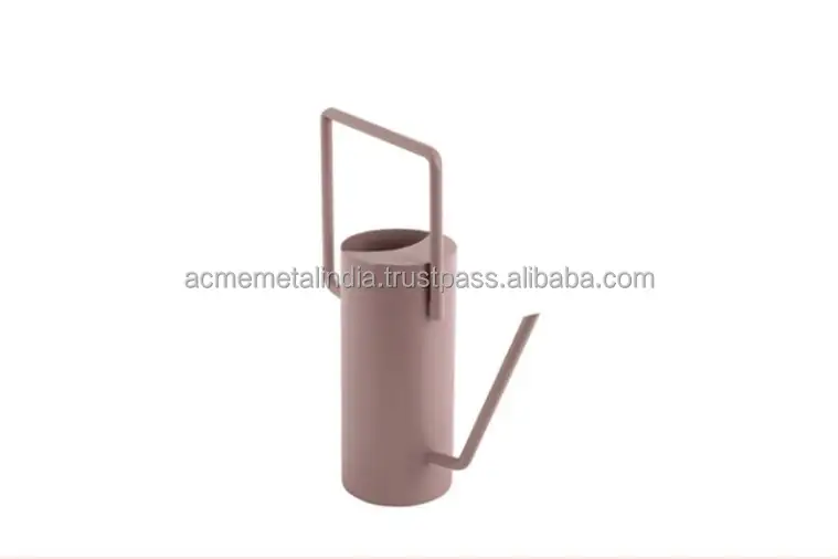 Farmhouse Decorative Plants Watering Can Customized Shape Galvanized Rustic Metal With Long Spout Wholesale Gardening Supplies