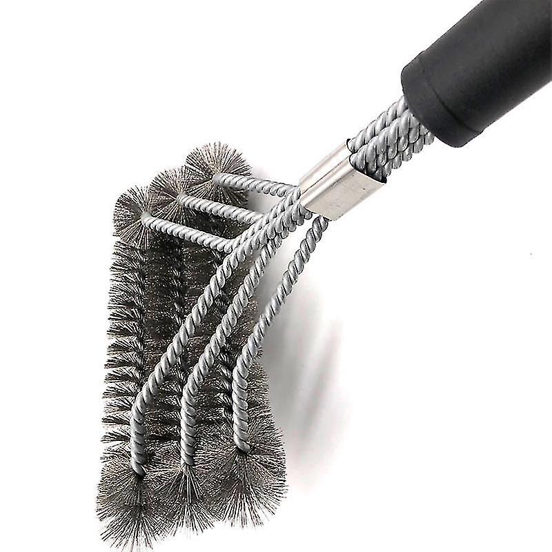 Barbecue Brush - Bbq Grill Cleaning - Barbecues Accessory - Electric， Gas， Charcoal - Stainless Steel