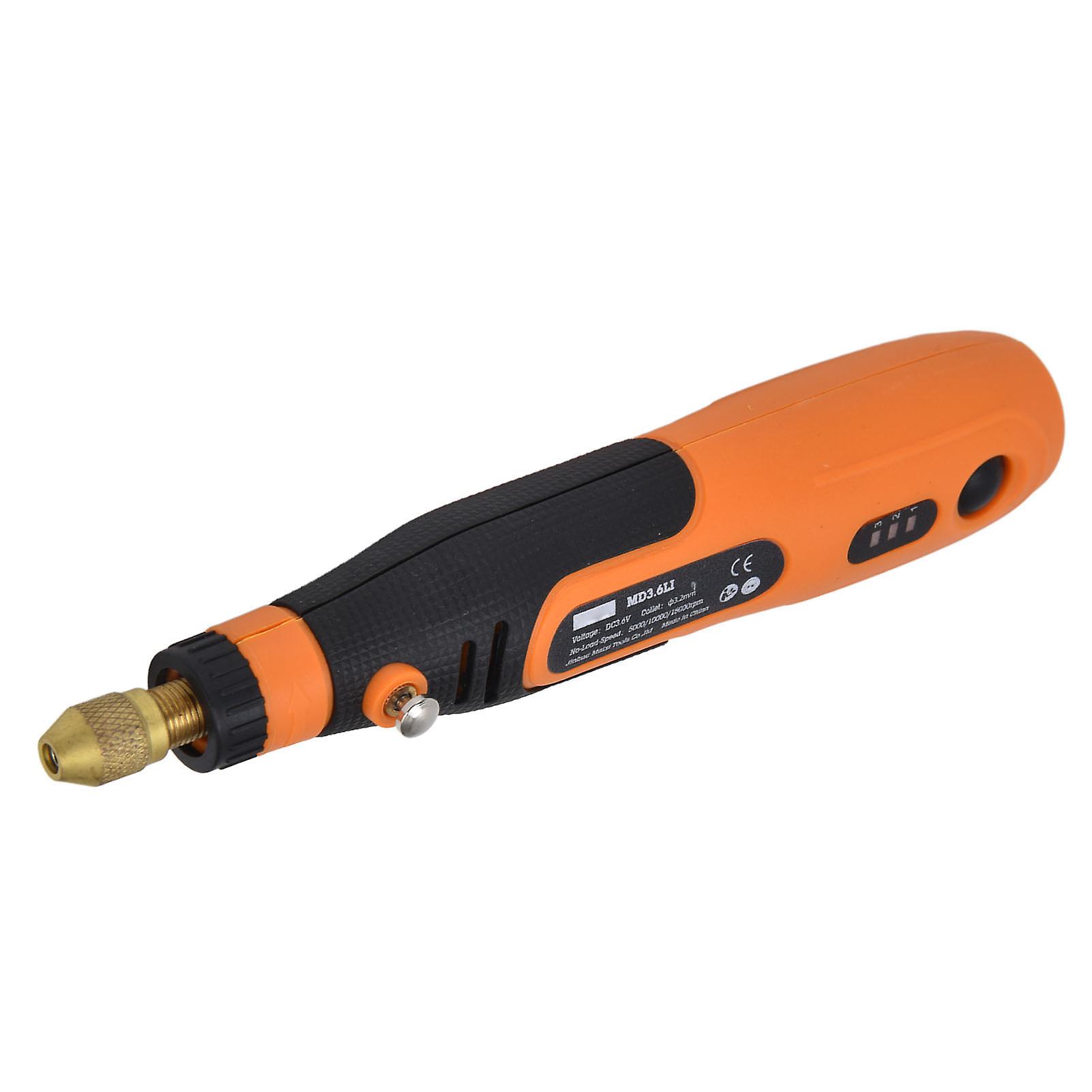 Hilda Rotary Tools Kit Electric Grinder Carving Pen Mini Wireless Drill Variable Speed 3.6v