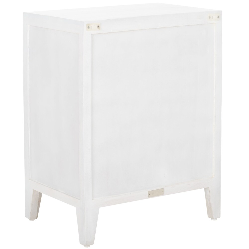 SAFAVIEH Home Collection Toroka 2 Shelf Single Door Nightstand