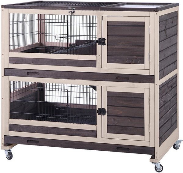 Aivituvin AIR34 Indoor and Outdoor Bunny and Rabbit Hutch