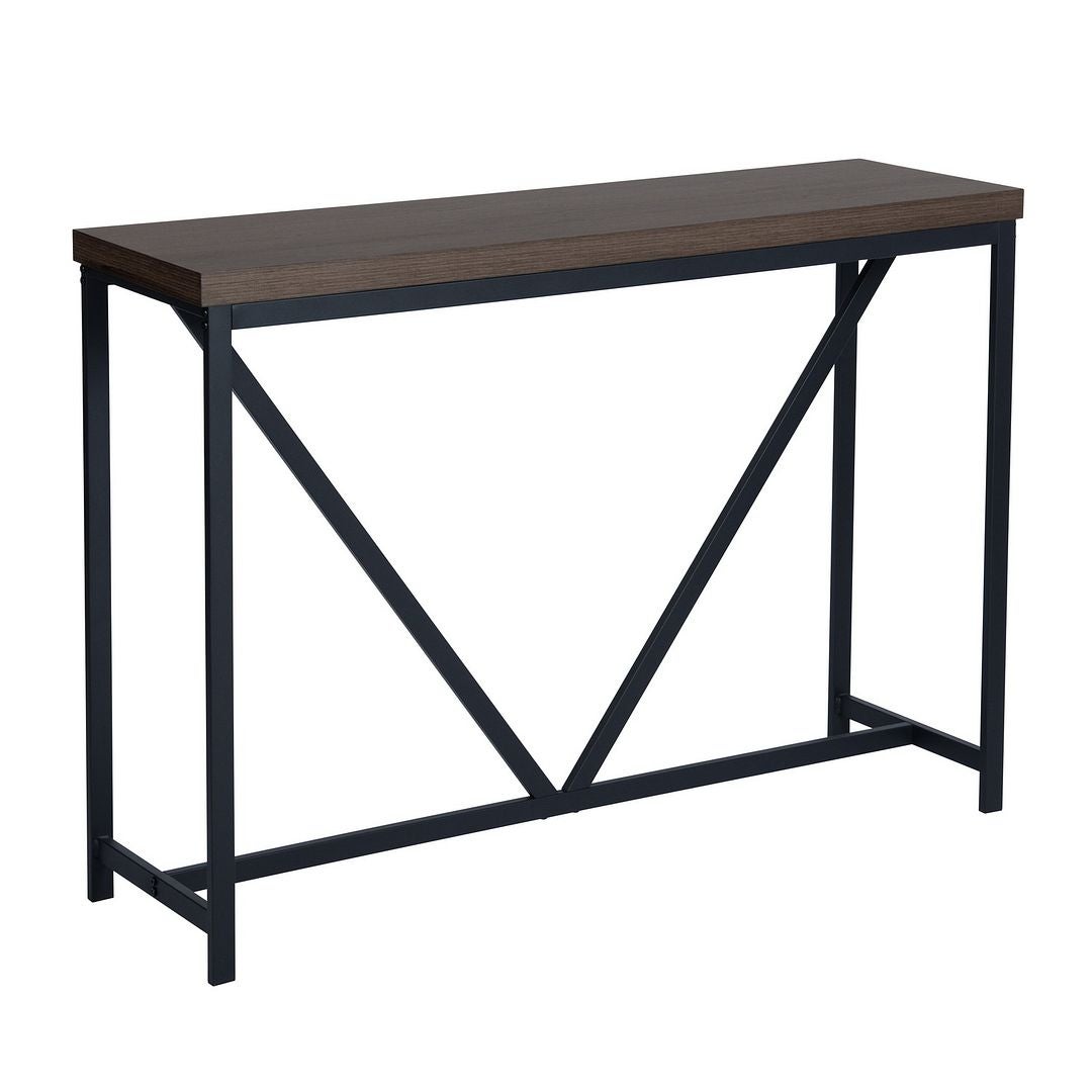 Momei Console Tables Vintage Style Bar Table Brown