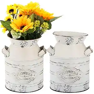 Antique Design Metal flower pot For Home and Living Room Wall Decoration At Wholesale Price From India