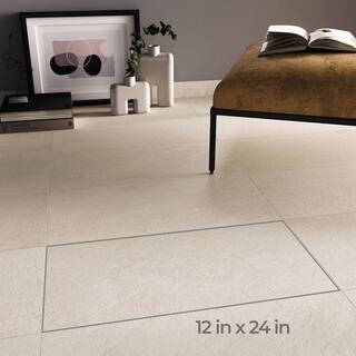 Corso Italia Alpe Ivory 12 in. x 24 in. Porcelain Floor and Wall Tile (15.50 sq. ft.Case) 610010004701